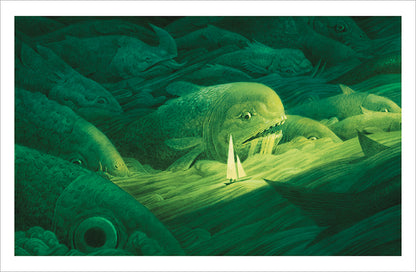 ニック・ヘンダーソン - 海の怪物プリント