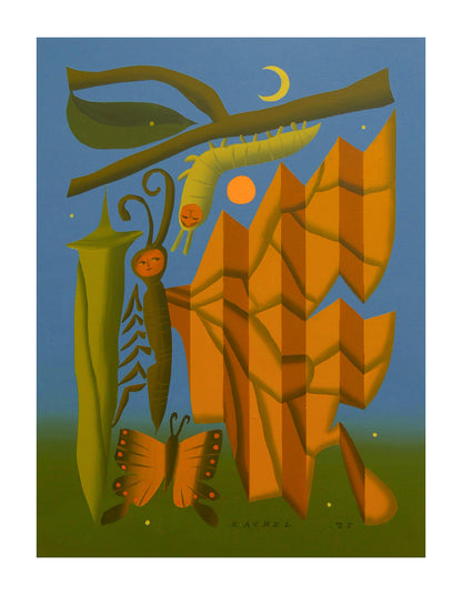 Rachel Hayden - Crinkled Wing Print