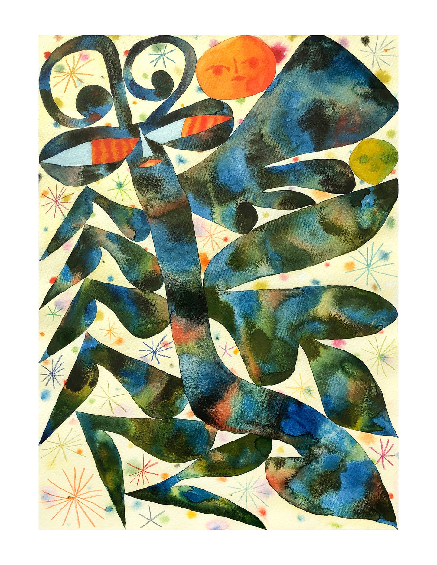 Rachel Hayden - Paint Smock Moth Print