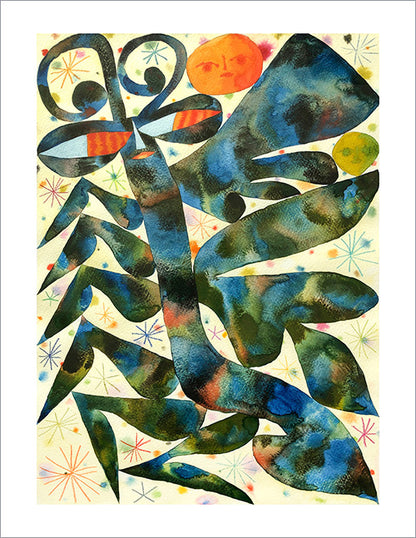 Rachel Hayden - Paint Smock Moth Print