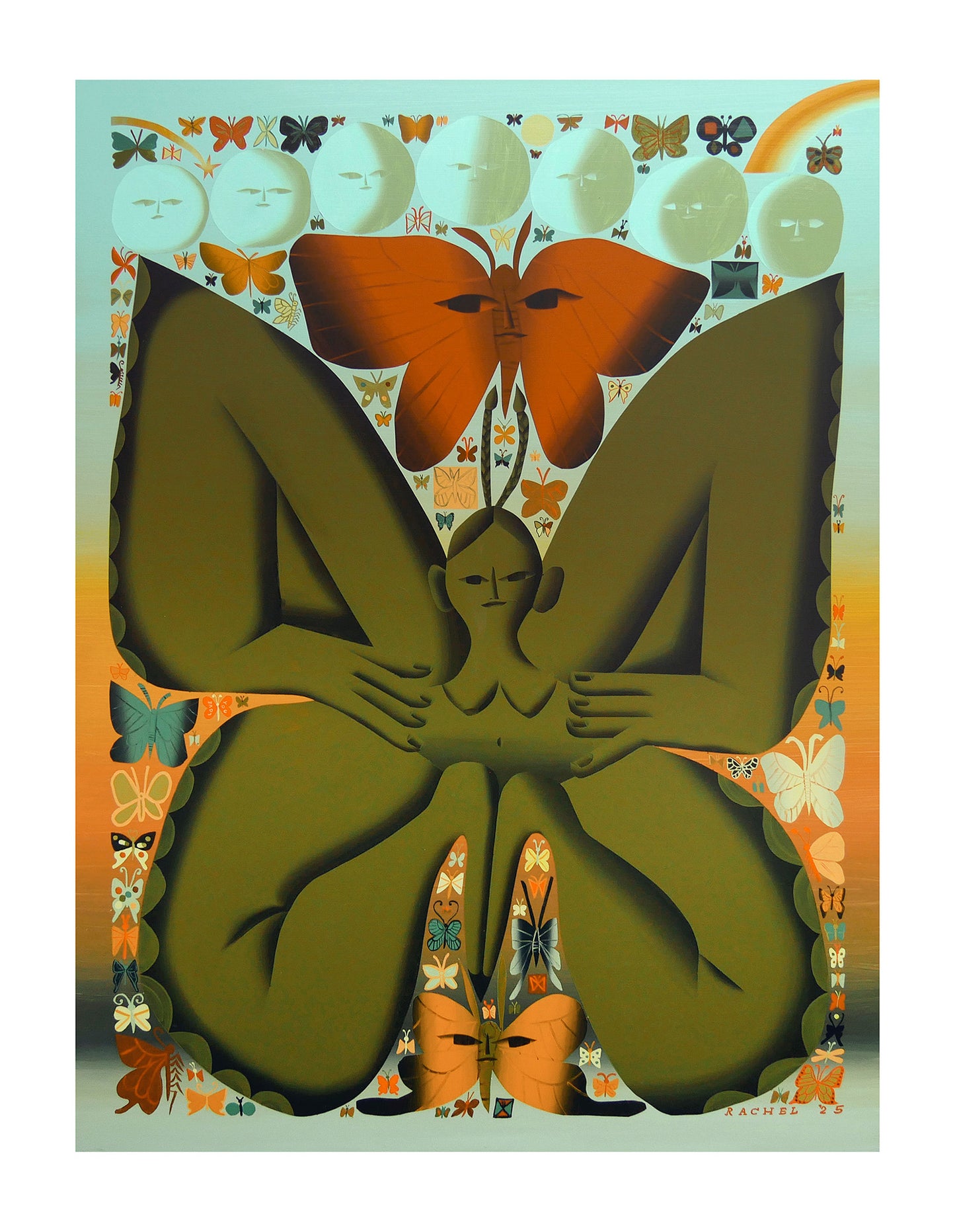 Rachel Hayden - Butterfly Pose Print