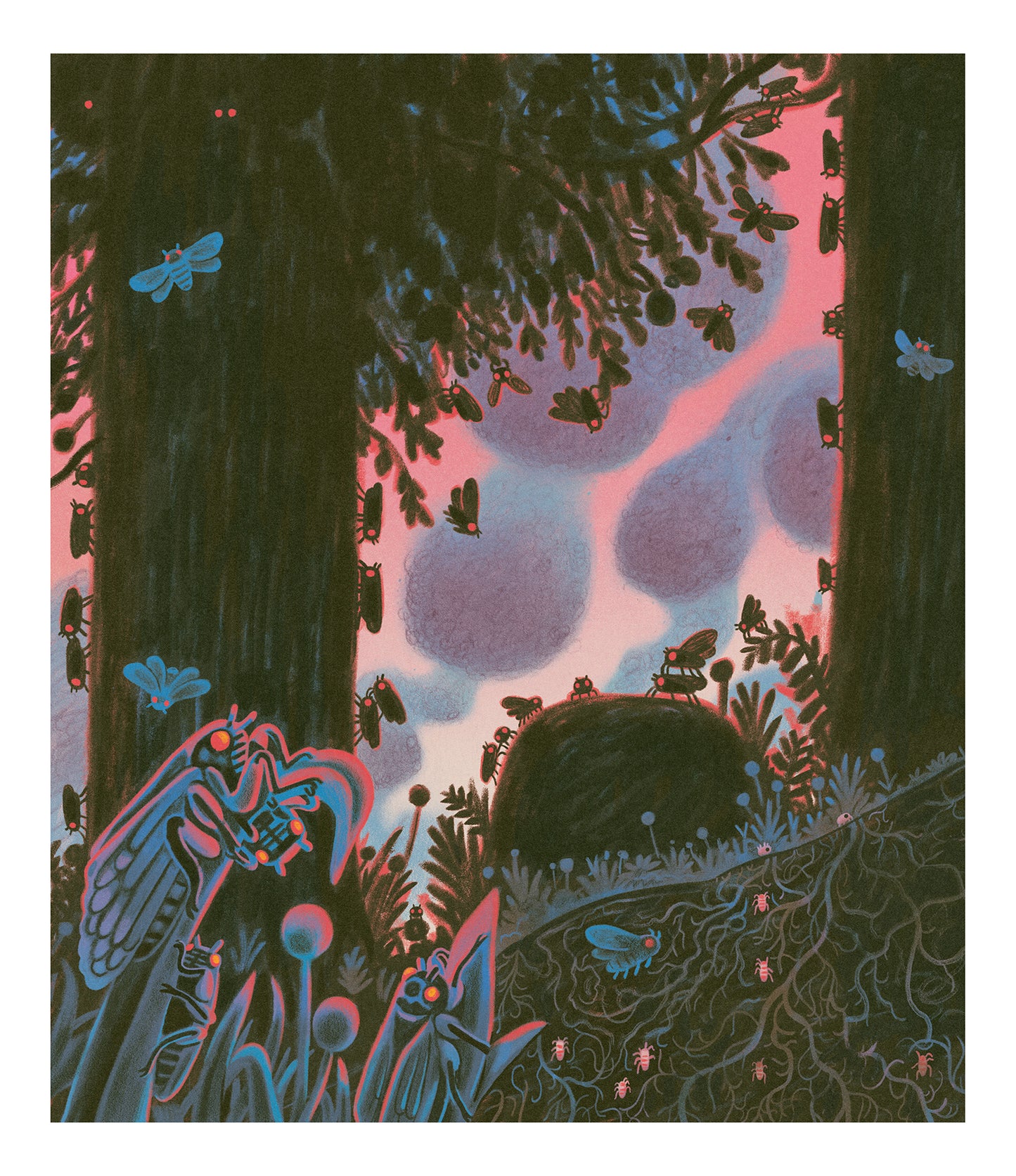 Sean Lewis - Cicadas Print