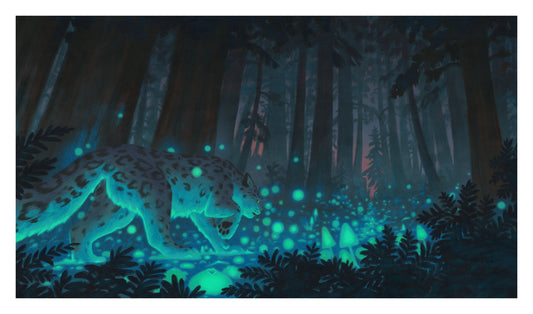 Sean Lewis - Forest Leopard Print