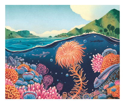 Sean Lewis - Fossils Print