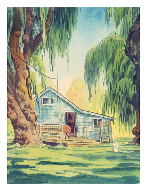 Sean Lewis - Peacock Point Print