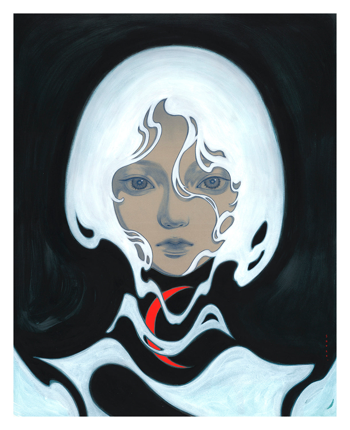 Shoko Ishida - Oborozuki Print