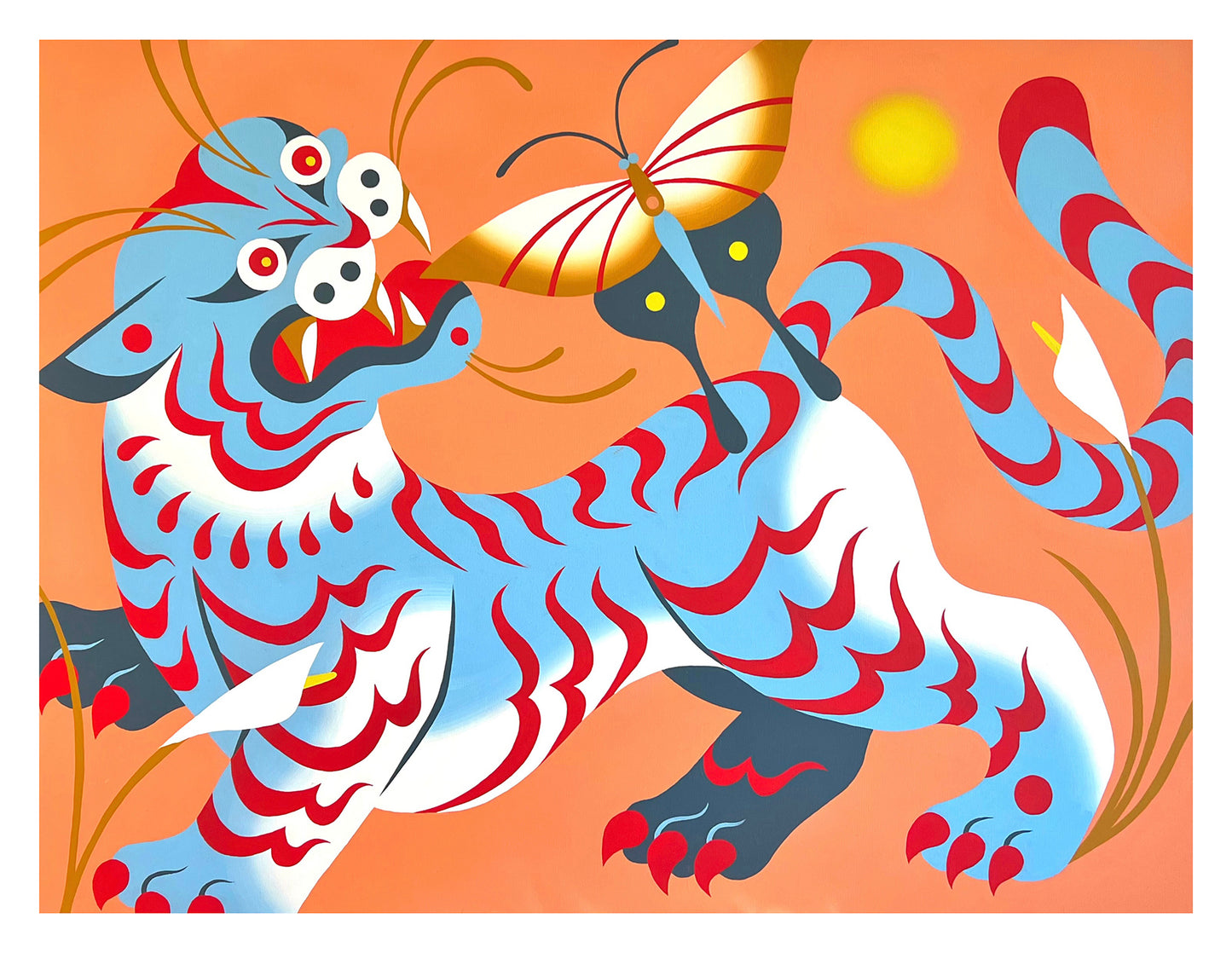 Stevie Shao - In the Garden Print