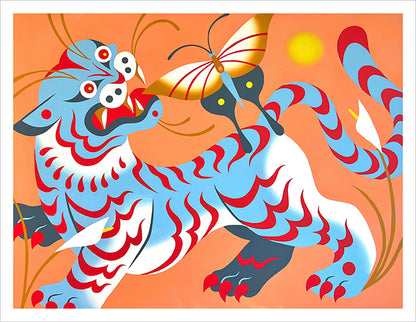 Stevie Shao - In the Garden Print