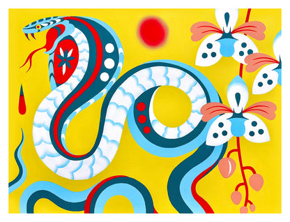 Stevie Shao - Snaking Print