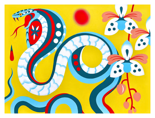 Stevie Shao - Snaking Print