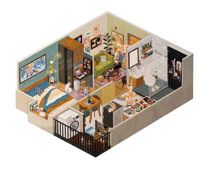 Subannakrit Krikum - Resident Sims Print
