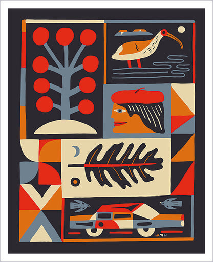 ワイアット・ハーシー - ヴァレーオークプリント