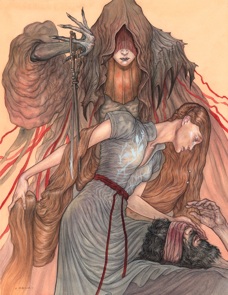 Jason Mowry - Rapunzel a Brothers Grimm Illustration