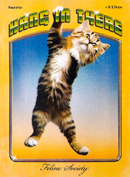 Adrian Contreras - Hang In There Risograph