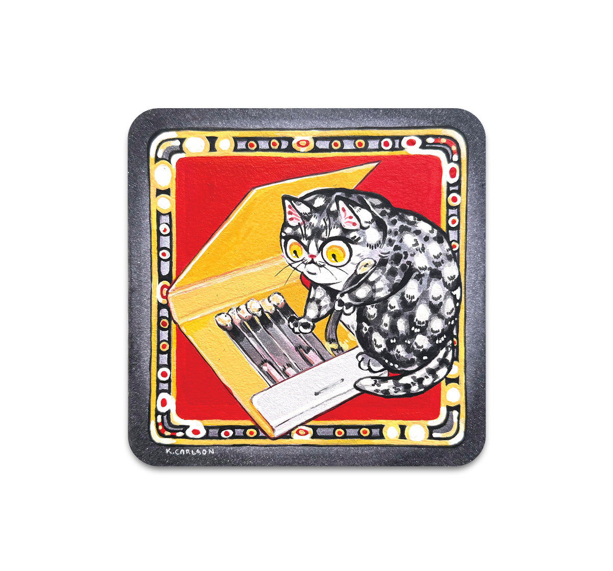 S11 Paper Puffin - Coaster 1