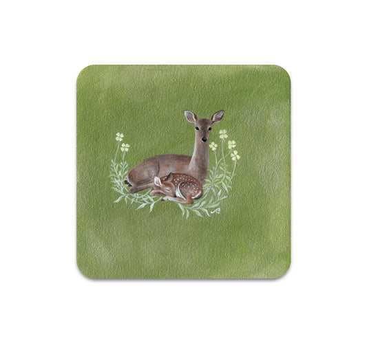 S8 Meadow & Fawn - Coaster 3