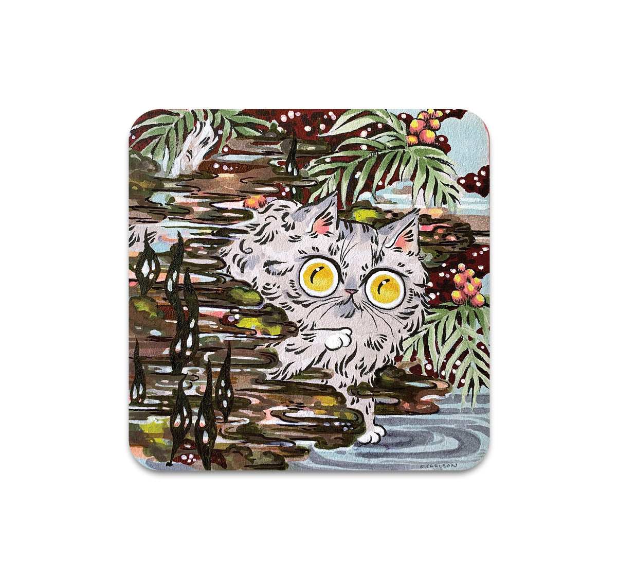 S8 PaperPuffin - Coaster 1