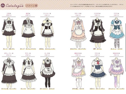 Oriko Sakura Costume Drawing Vol 4