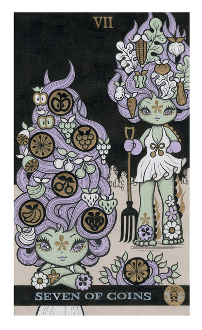 Junko Mizuno - Seven Of Coins: Garden Sisters