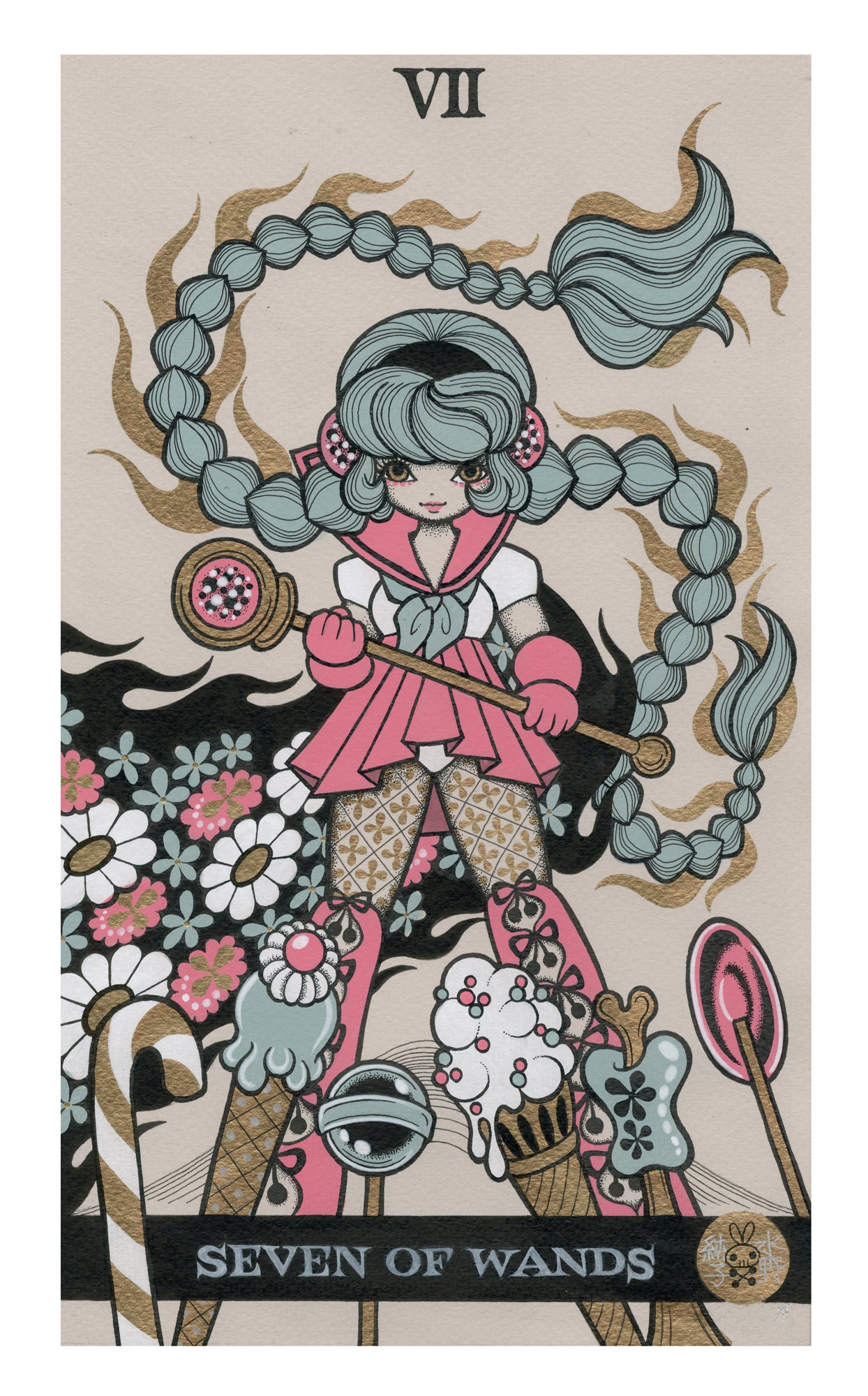 Junko Mizuno - Seven Of Wands: Marilyn