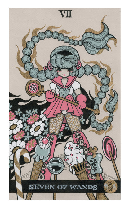 Junko Mizuno - Seven Of Wands: Marilyn