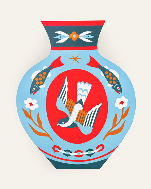 Stevie Shao -  Osprey Vase