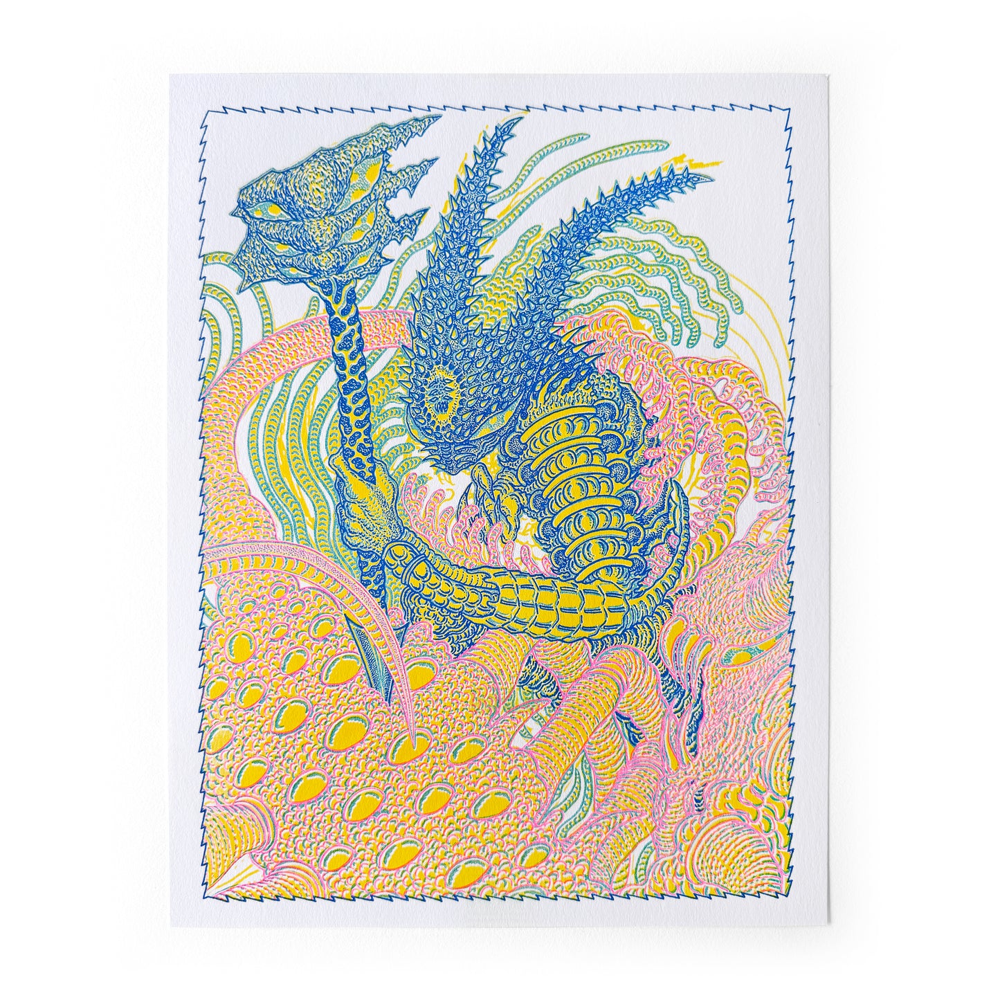 Tetsunori Tawaraya - Sonic Spear Risograph