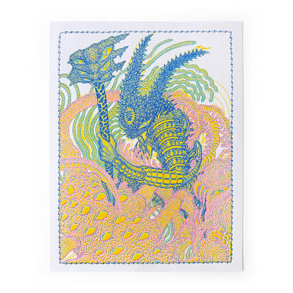 Tetsunori Tawaraya - Sonic Spear Risograph