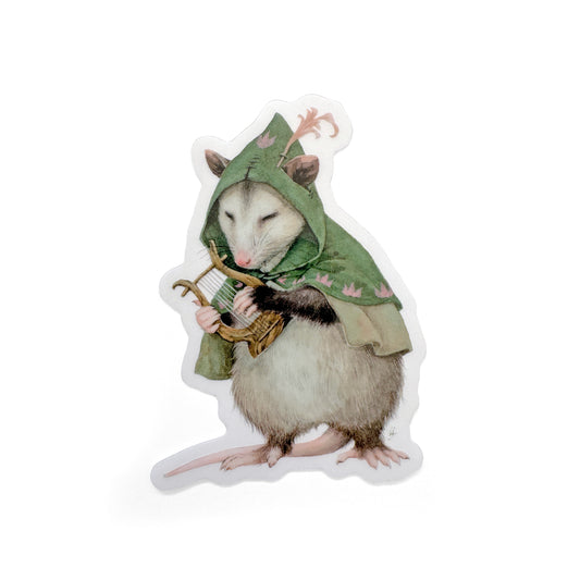 Lily Seika Jones - Possum Bard Sticker