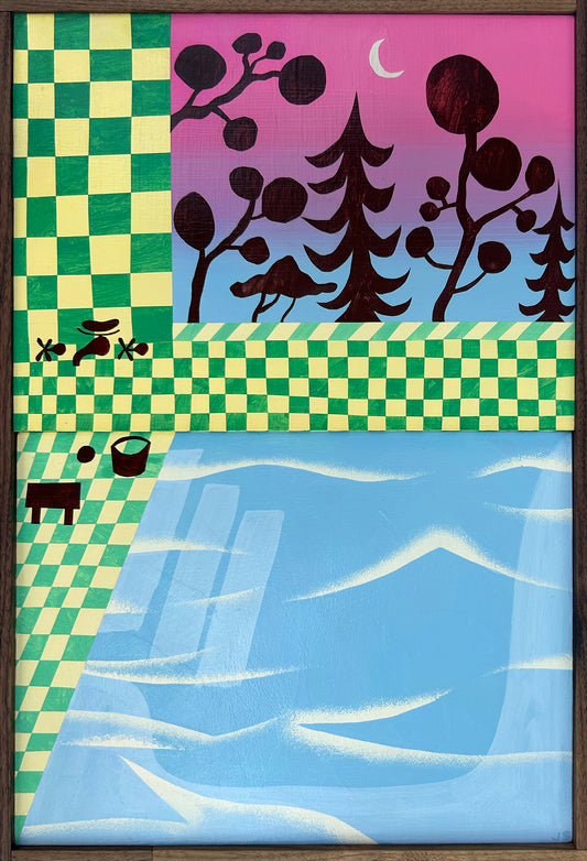 Josh Stover - Looking at the Trees From the Onsen