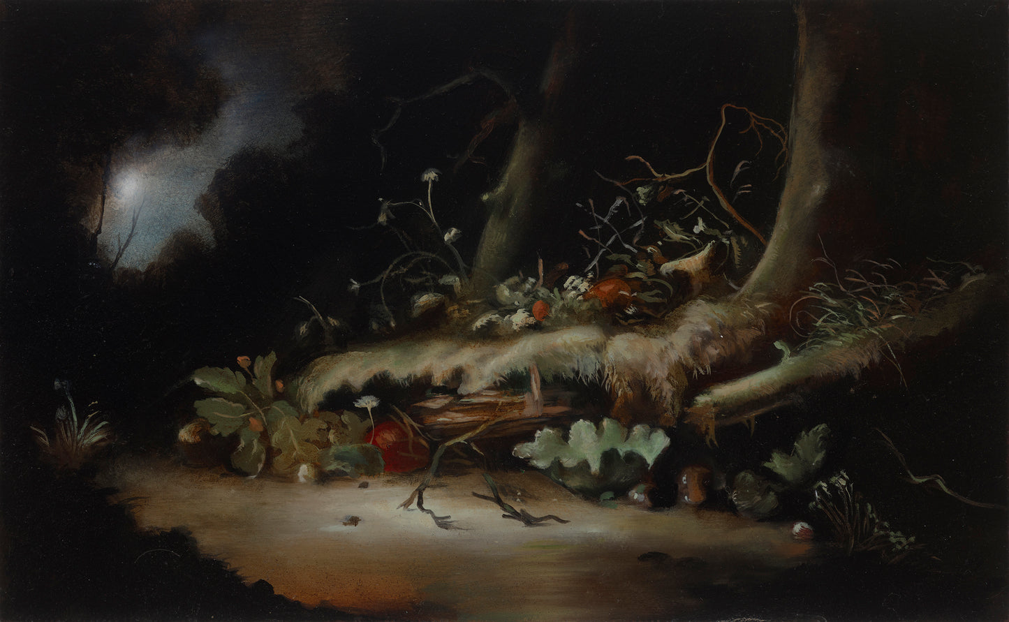 Nicole Duennebier - Swamp Structure with Moon