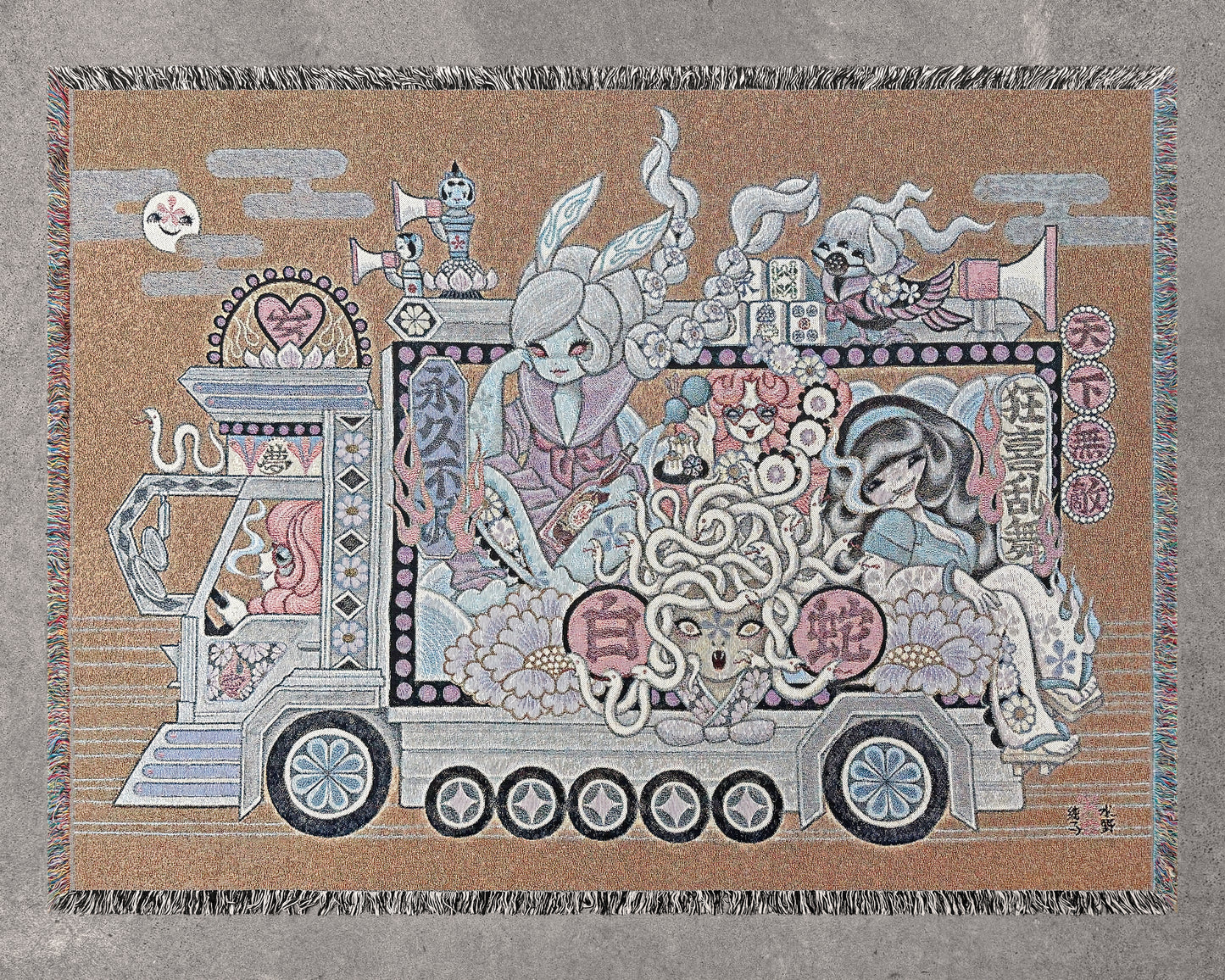 Junko Mizuno - Women's Truck Blanket Tapestry (PREORDER)