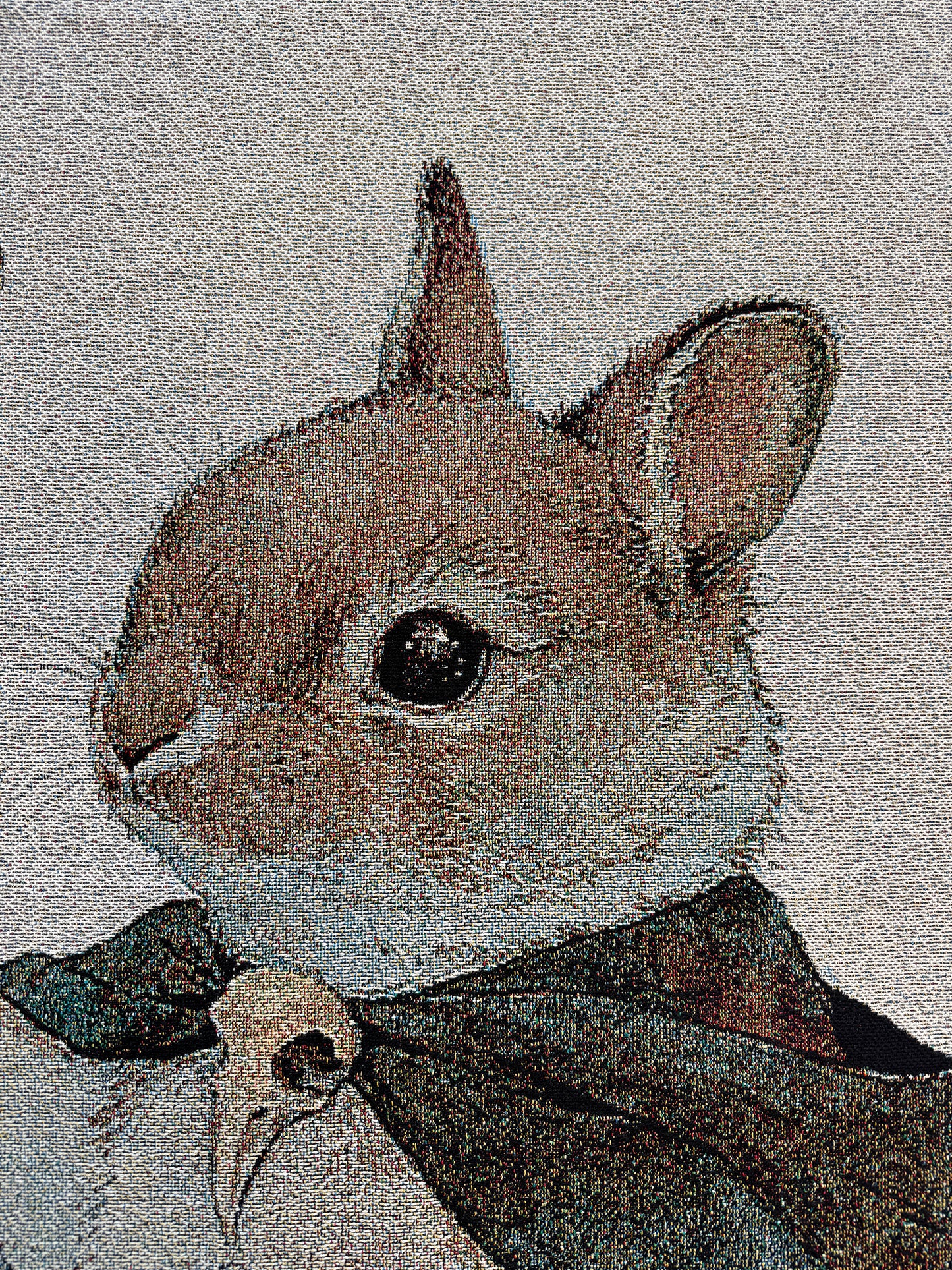 Lily Seika Jones - Death Bunny Blanket Tapestry (PREORDER)