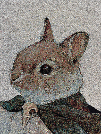 Lily Seika Jones - Death Bunny Blanket Tapestry (PREORDER)