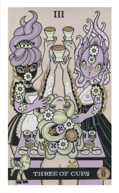 Junko Mizuno - Three Of Cups: Paradise Sushi