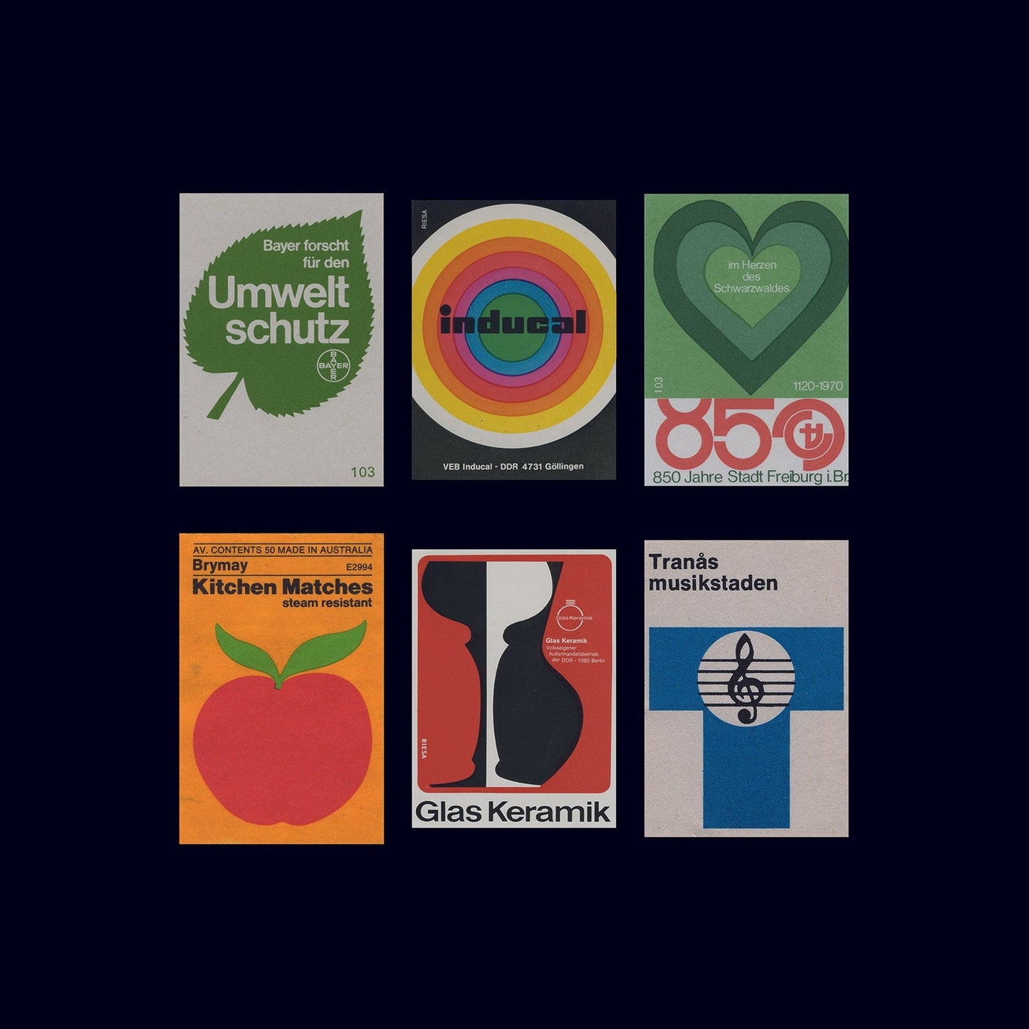 Matchboxes Book (1930-1990)