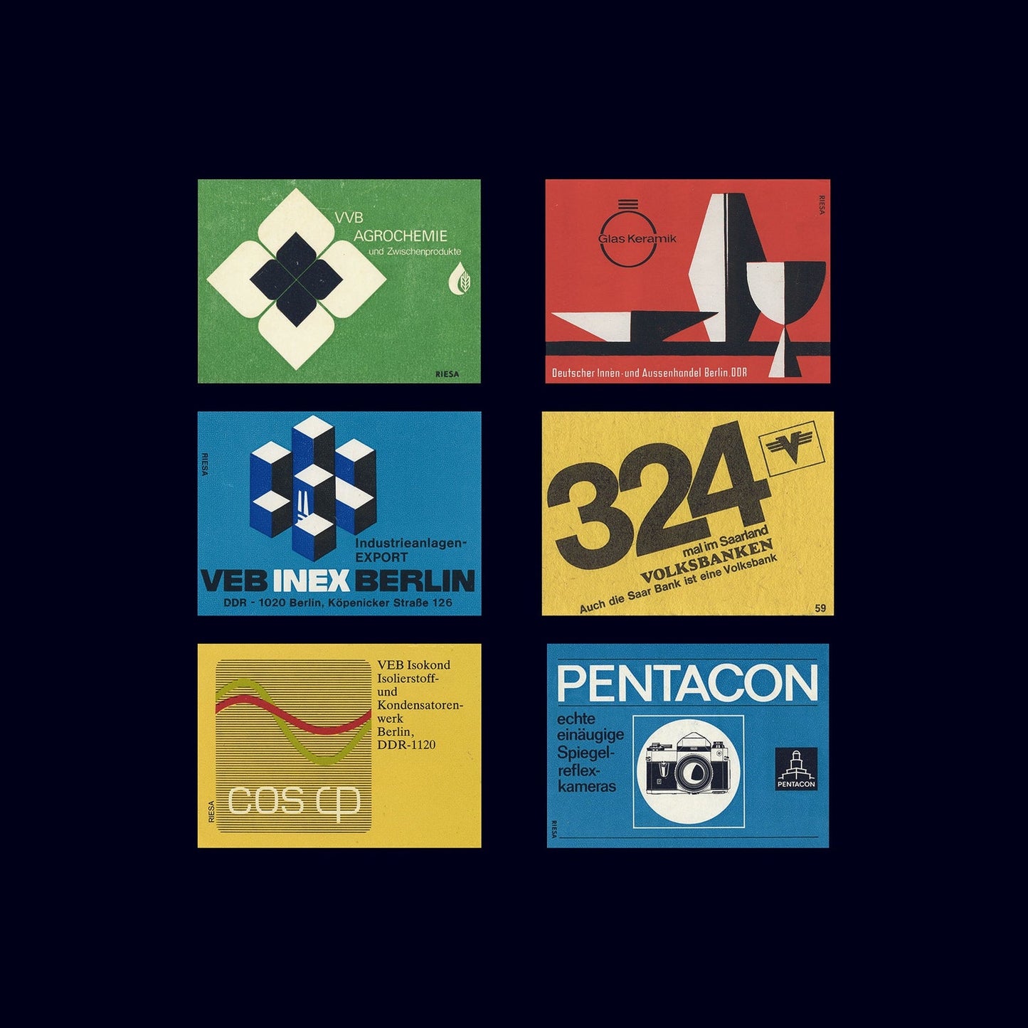 Matchboxes Book (1930-1990)