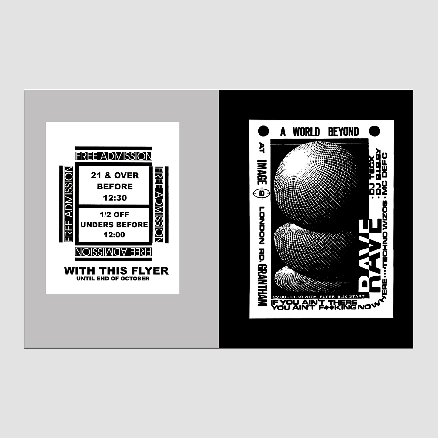 Early Rave Graphics Book (1987-1993)