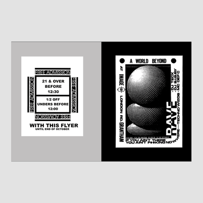 Early Rave Graphics Book (1987-1993)