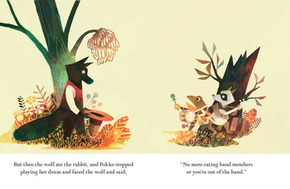 Pokko and the Drum by Matthew Forsythe: Hardcover; 64 pages / English