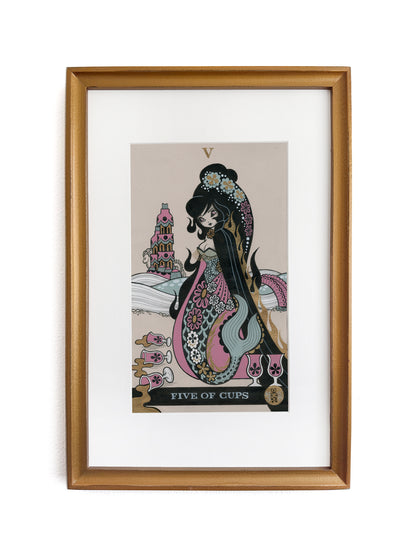 Junko Mizuno - Five Of Cups: Tura The Mermaid