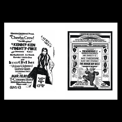 Early Hip-Hop Flyers Book