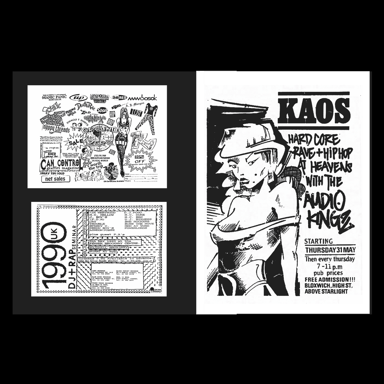 Early Hip-Hop Flyers Book