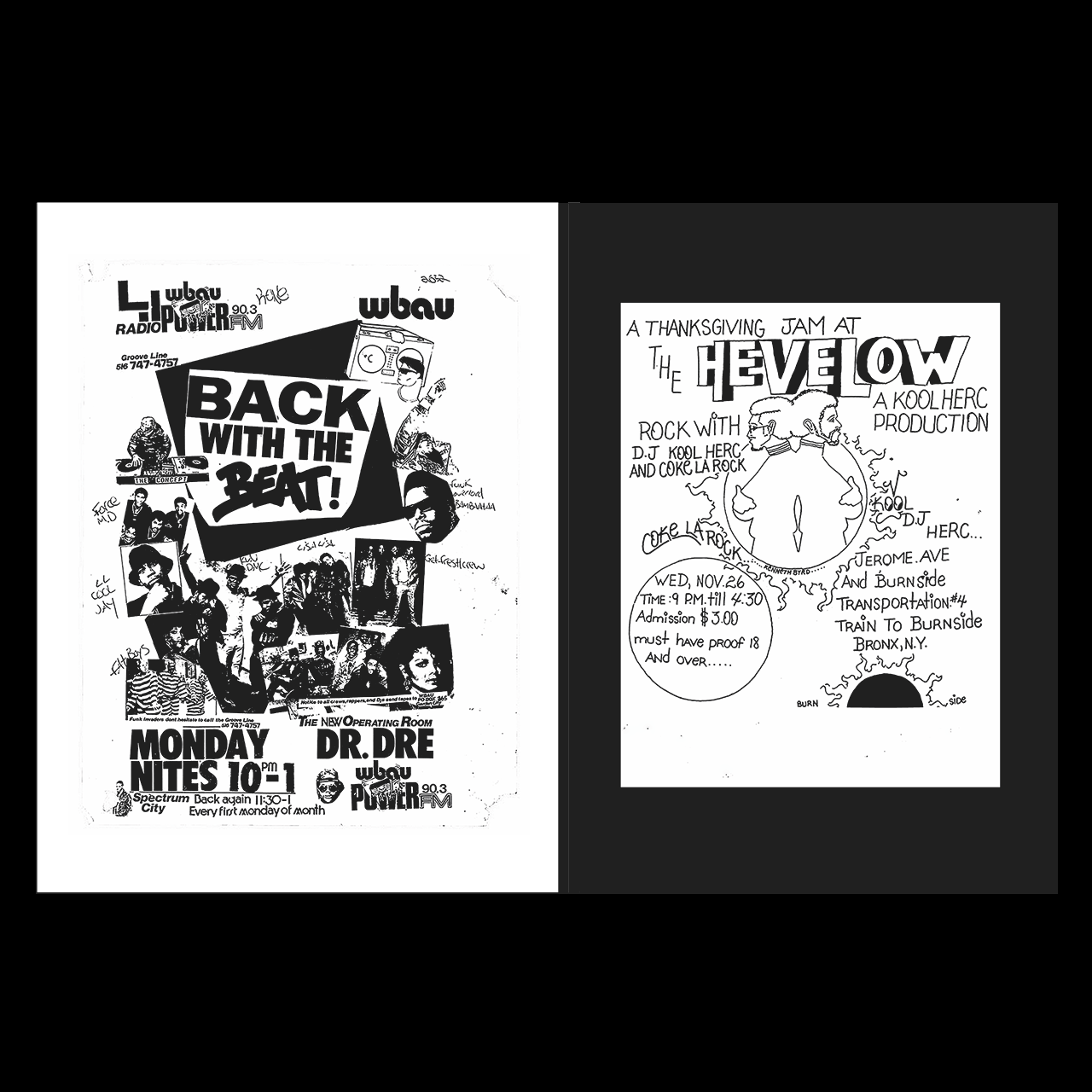 Early Hip-Hop Flyers Book