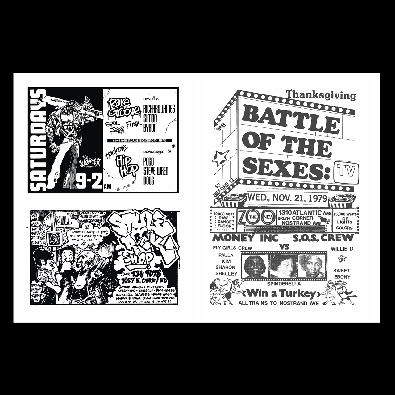 Early Hip-Hop Flyers Book