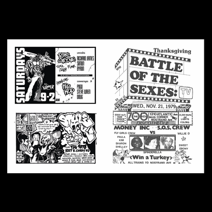 Early Hip-Hop Flyers Book