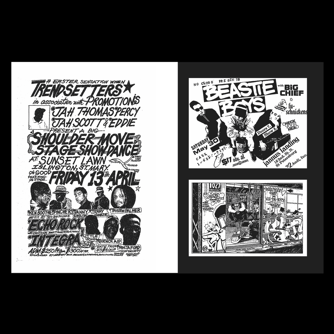 Early Hip-Hop Flyers Book