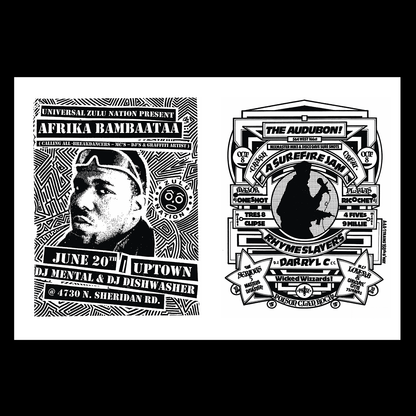 Early Hip-Hop Flyers Book