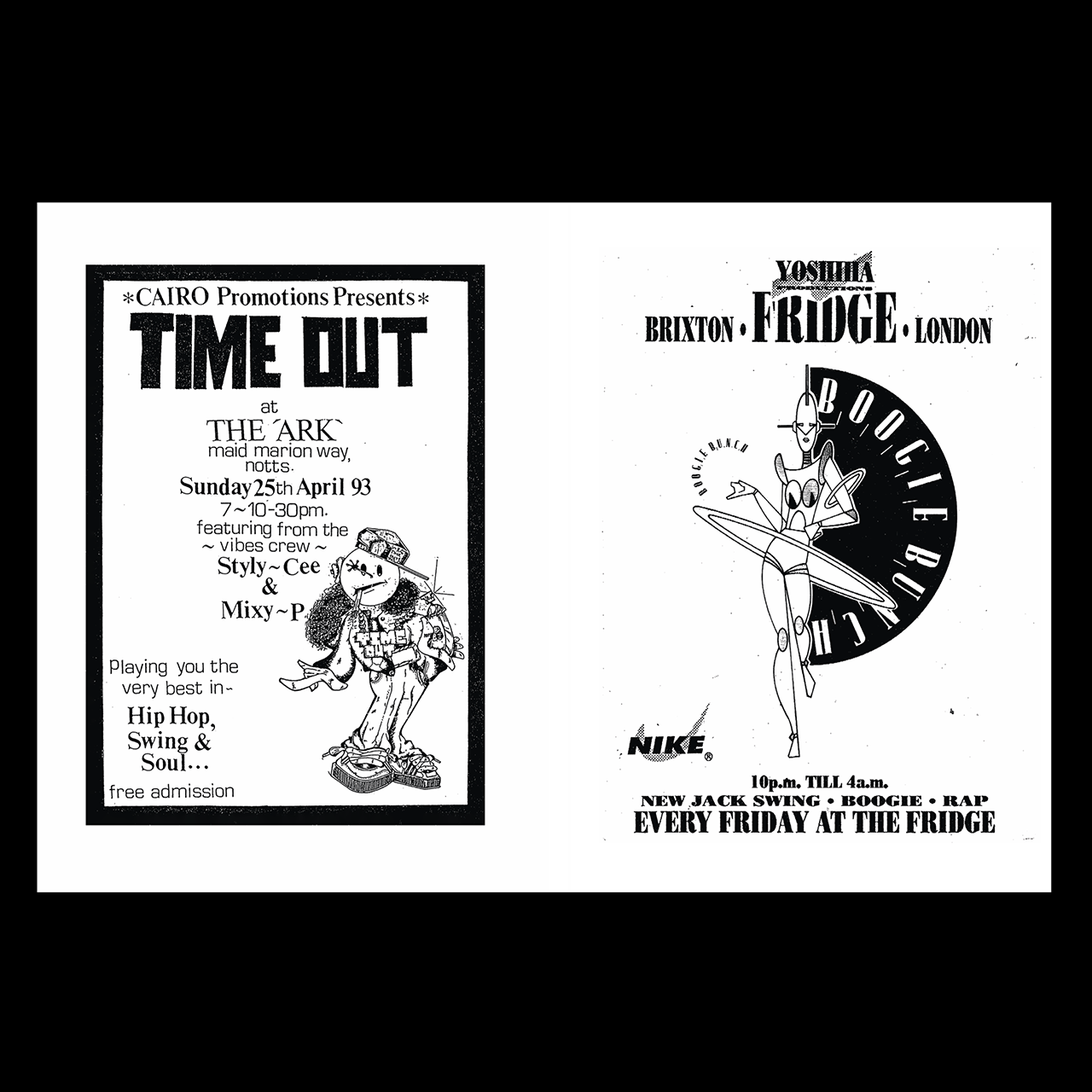 Early Hip-Hop Flyers Book