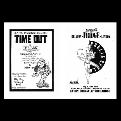 Early Hip-Hop Flyers Book